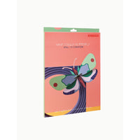 mondocherry - Studio Roof | mint forest butterfly wall decor - packaging