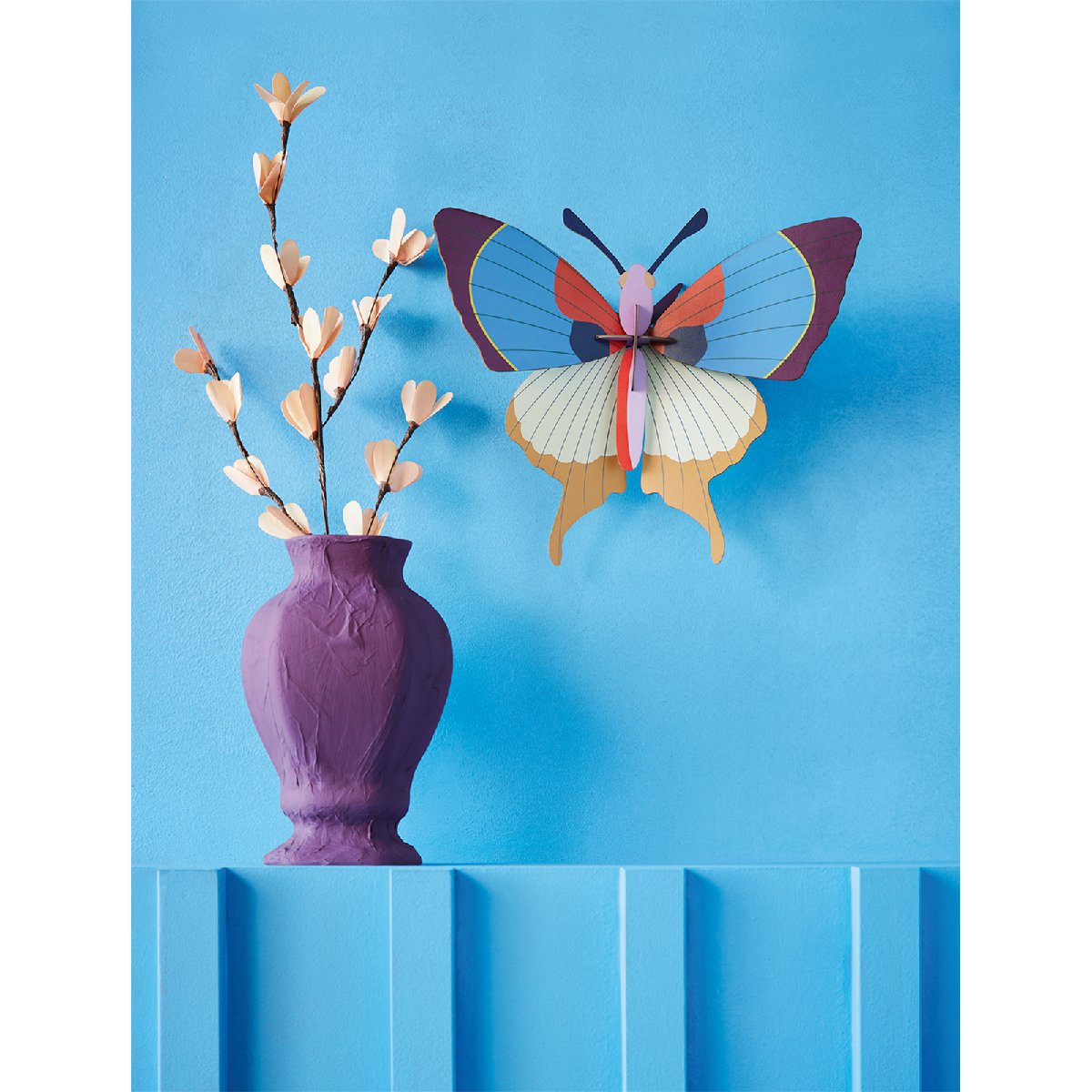 mondocherry - Studio Roof | plum fringe butterfly wall decor - wall