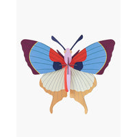 mondocherry - Studio Roof | plum fringe butterfly wall decor