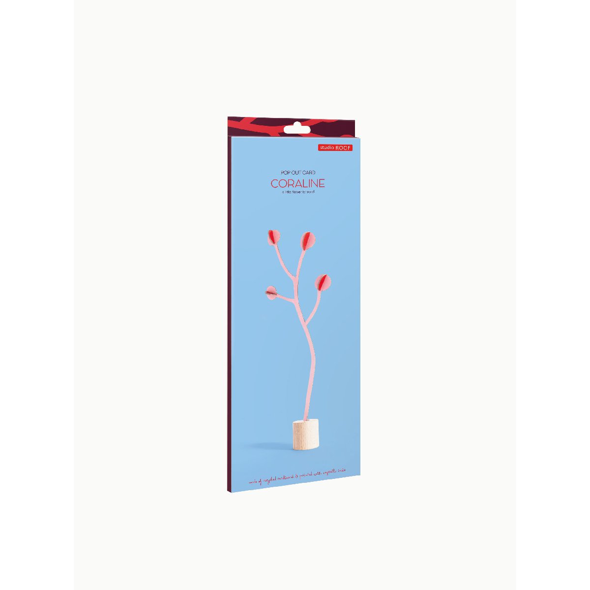 Studio Roof | coraline pop out card - box
