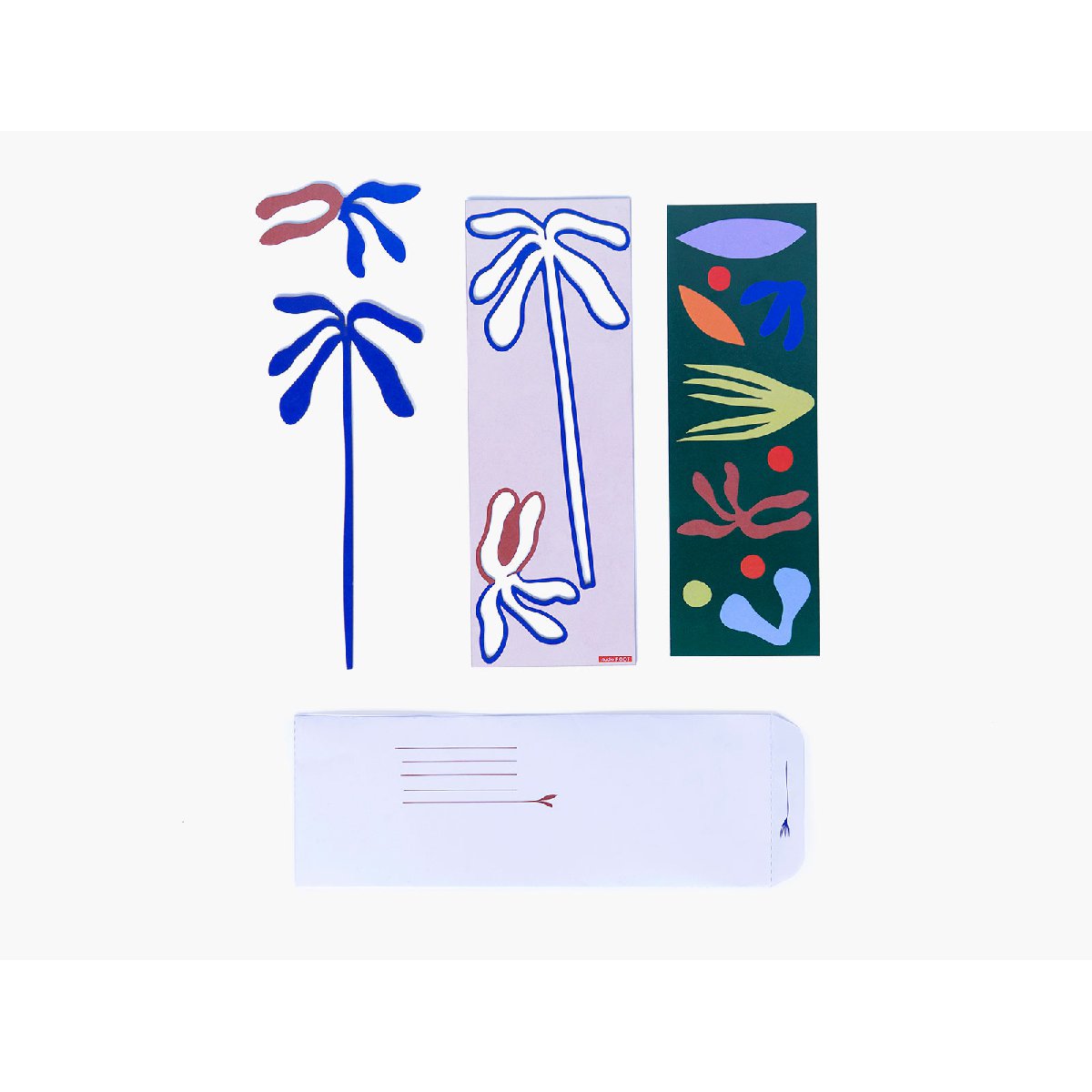 Studio Roof | palma pop out card - contents