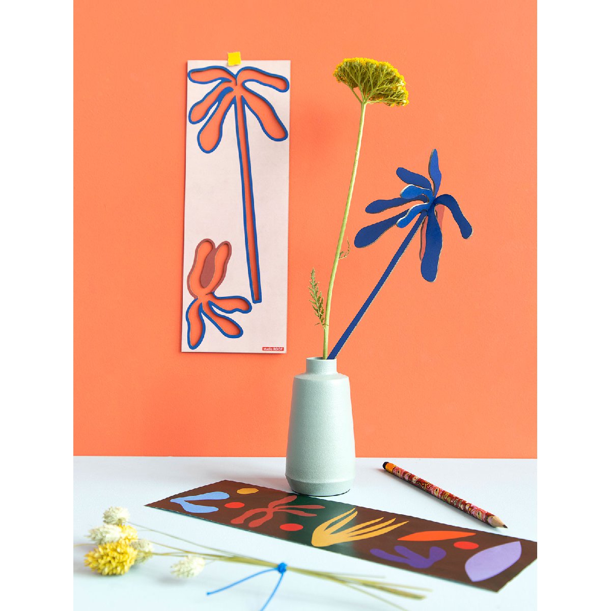 Studio Roof | palma pop out card - display