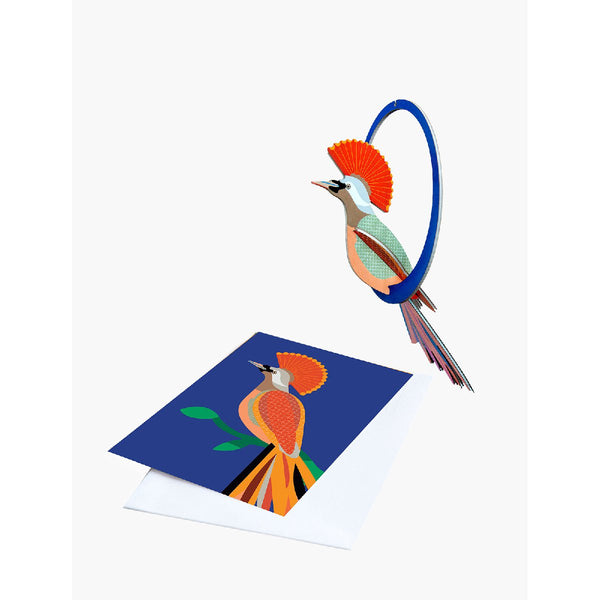 Studio Roof | swinging obi pop out card