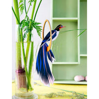 Studio Roof | swinging flores pop out card - display