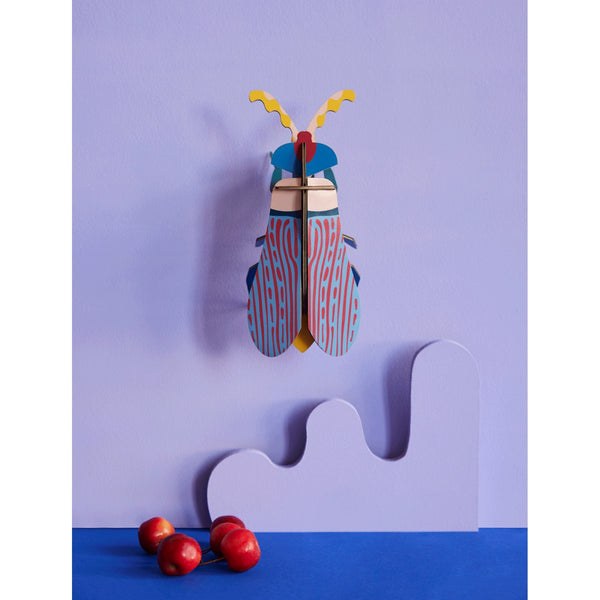 mondocherry - Studio Roof | striped wing beetle wall decor - wall