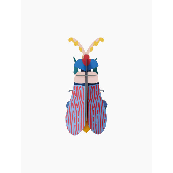 mondocherry - Studio Roof | striped wing beetle wall decor