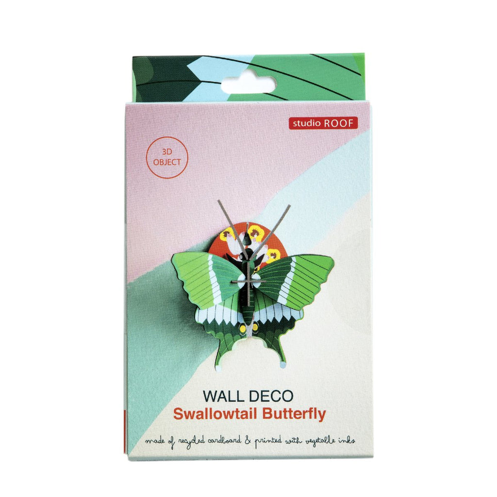 Studio Roof | swallowtail butterfly wall decor - package