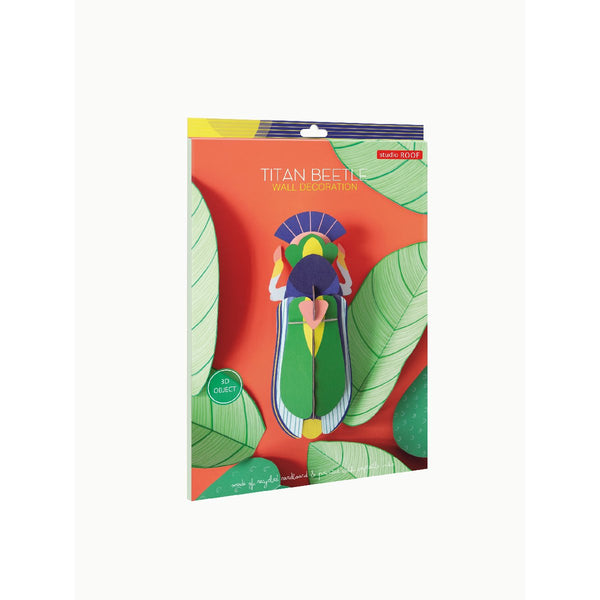 mondocherry - Studio Roof | titan beetle wall decor - box