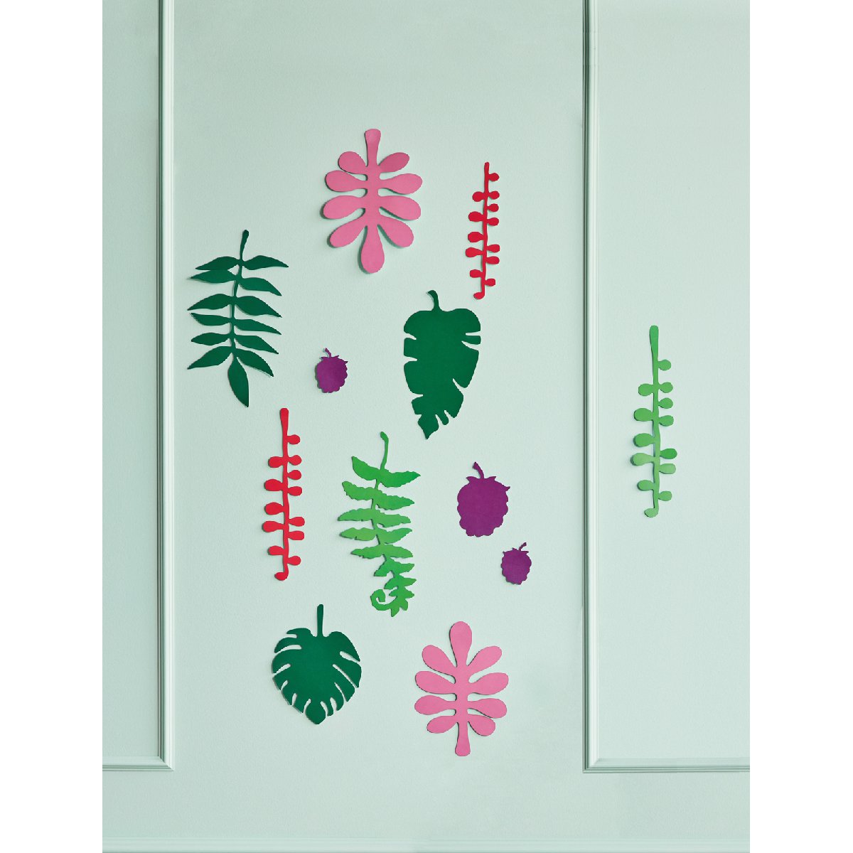 mondocherry - Studio Roof | tropical leaves wall decoration - wall