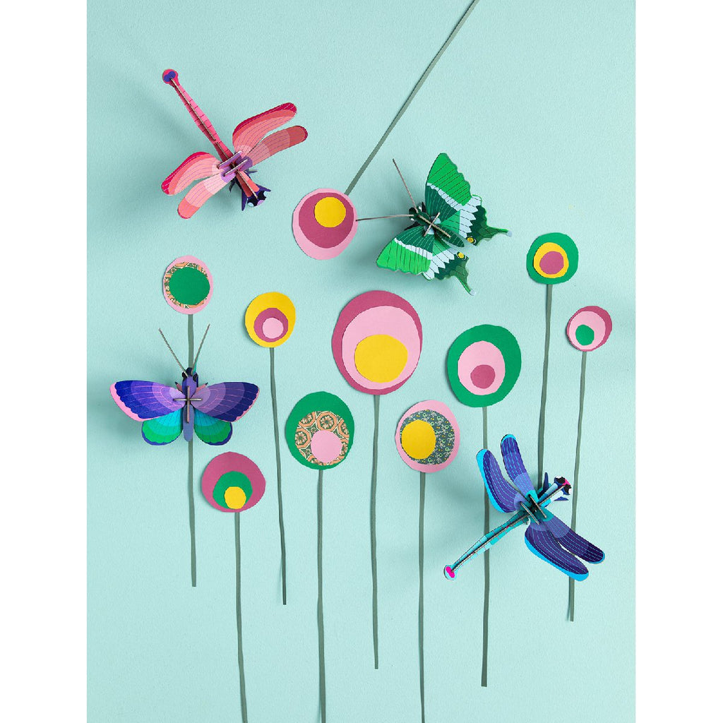 Studio Roof | jade butterfly wall decor - insects