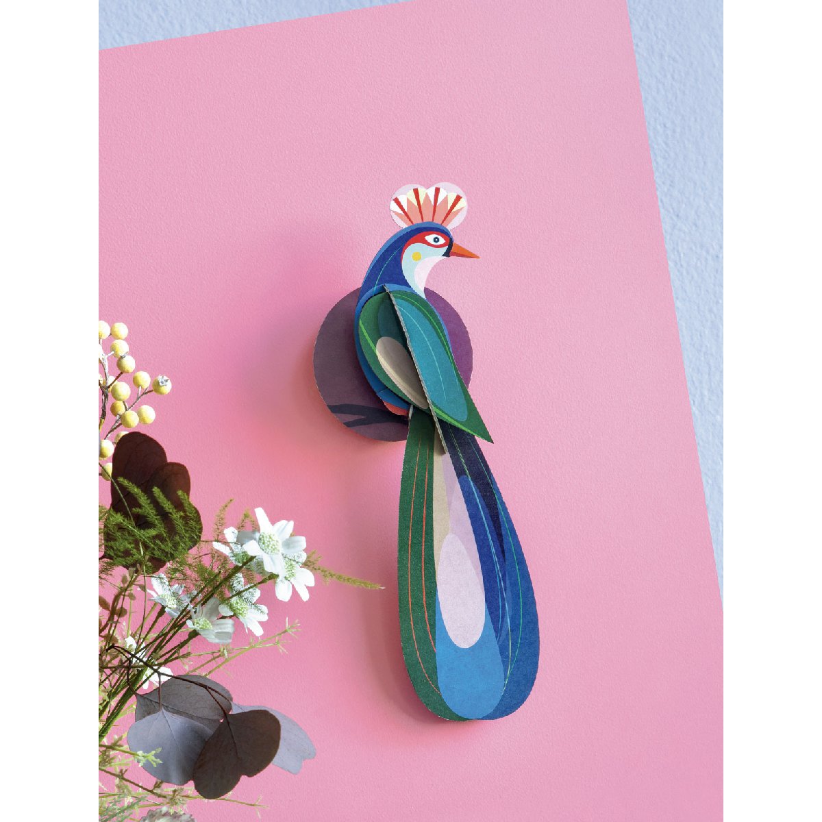 Studio Roof | paradise bird banda wall decor - wall