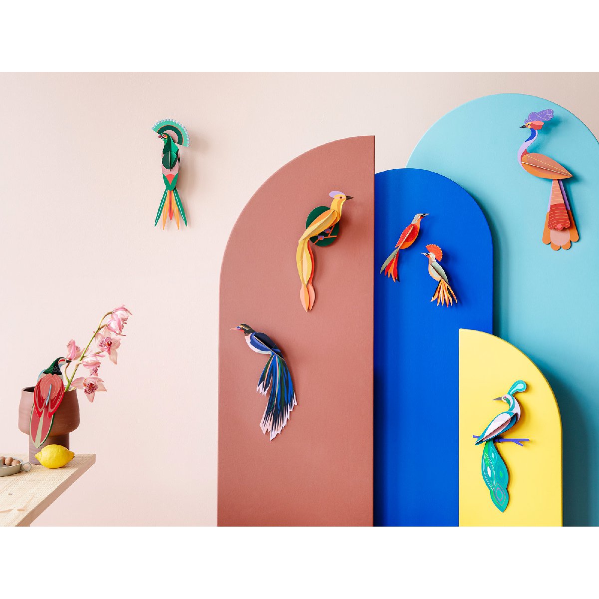 Studio Roof | paradise bird savu wall decor - collection