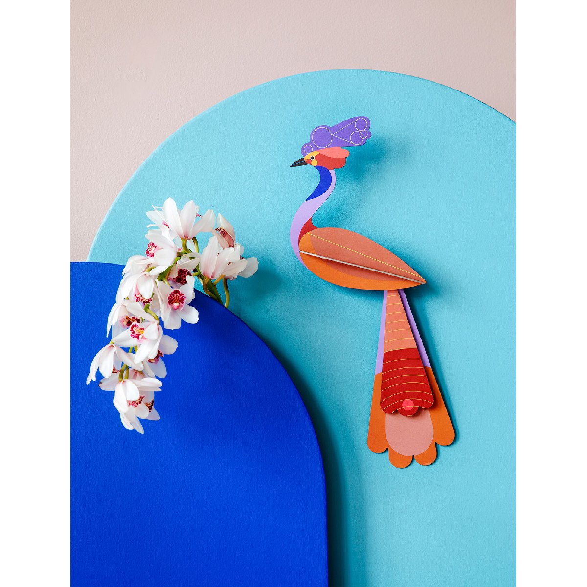 Studio Roof | paradise bird savu wall decor - display