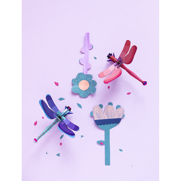 Studio Roof | sapphire dragonfly wall decor - wall