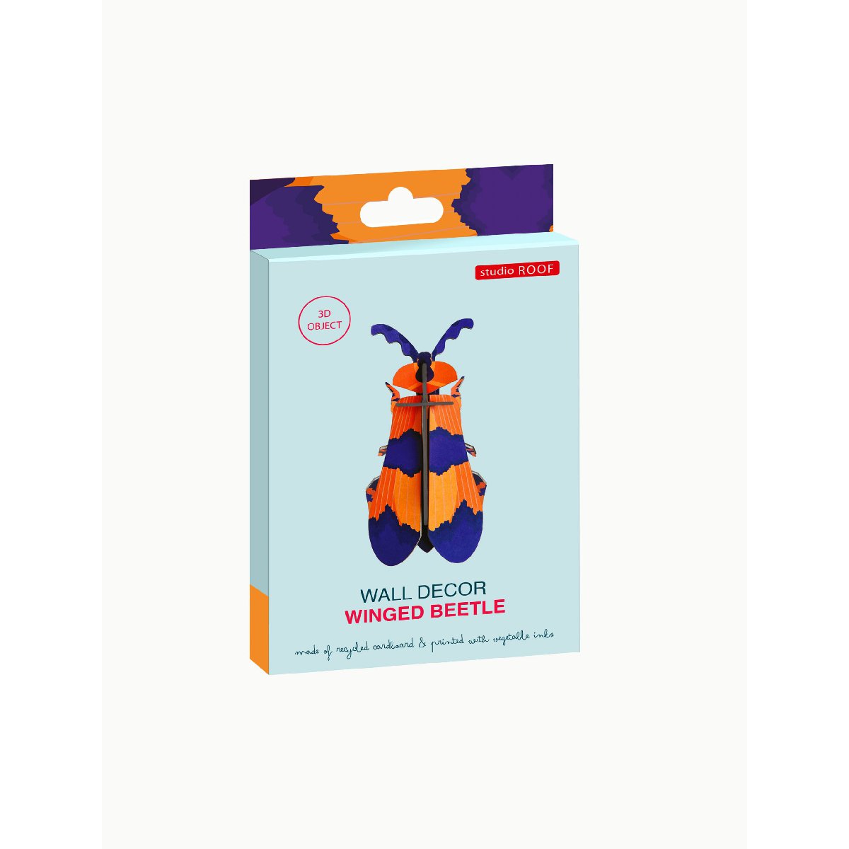 mondocherry - Studio Roof | winged beetle wall decor - box