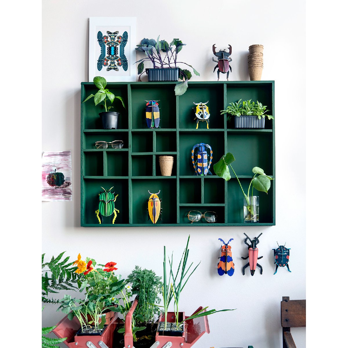 mondocherry - Studio Roof | winged beetle wall decor - collection