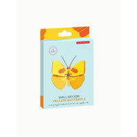 Studio Roof | yellow butterfly wall decor - package