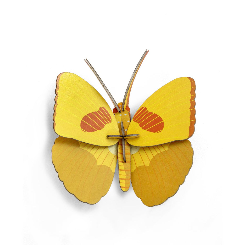 Studio Roof | yellow butterfly wall decor