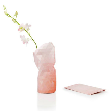 mondocherry - Tiny Miracles | paper vase cover | pink tones | small