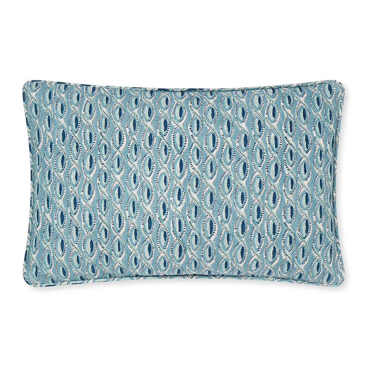 mondocherry | Walter G | cefalu linen cushion | fresh azure