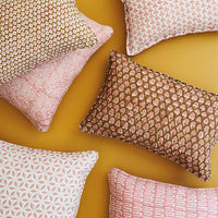 Walter G | hanami linen cushion | musk - stack