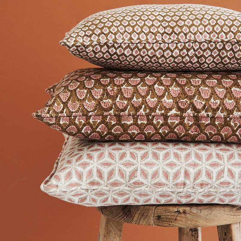 Walter G | hanami linen cushion | musk - stool