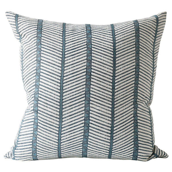 Walter G | zanzibar linen cushion | azure