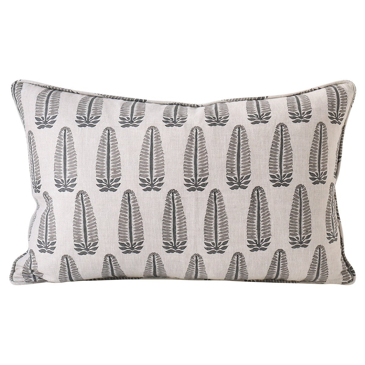 Walter G | akola linen cushion | mud