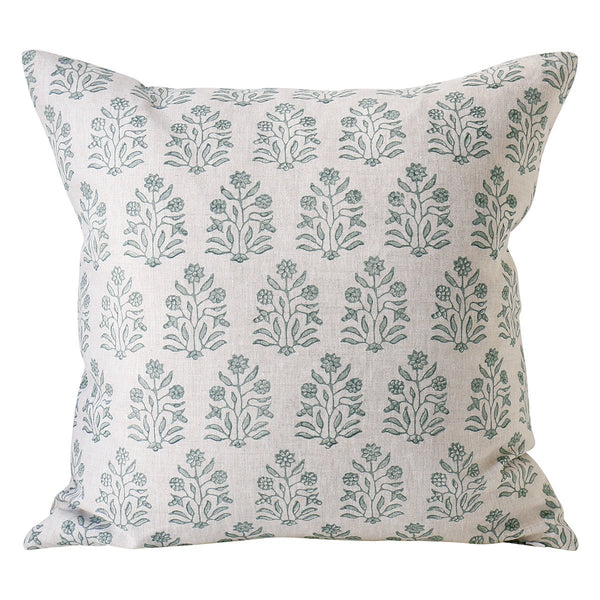 Walter G | amer linen cushion | celadon