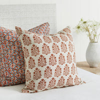 Walter G | amer linen cushion | petal - bed