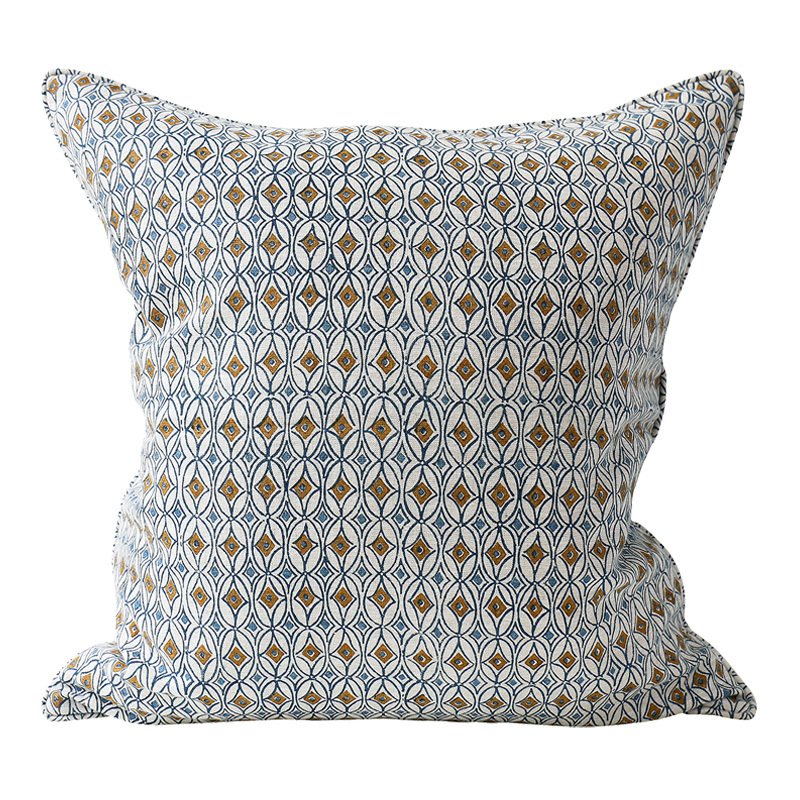 Walter G | condesa linen cushion | tobacco