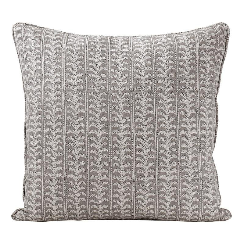 mondocherry - Walter G | luxor linen cushion | mud