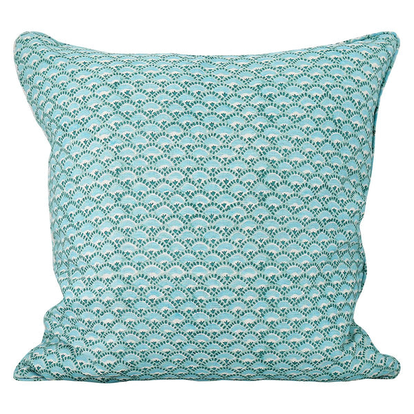 Walter G | naples linen cushion | emerald