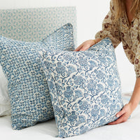 Walter G | sochi linen cushion | azure - pile