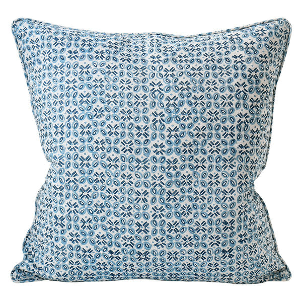 Walter G | sochi linen cushion | azure