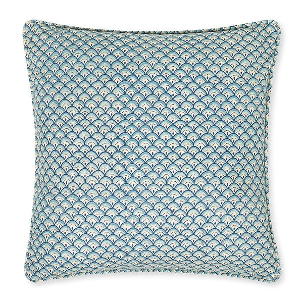 mondocherry | Walter G | minoa linen cushion | fresh azure