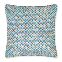 mondocherry | Walter G | minoa linen cushion | fresh azure