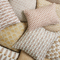 mondocherry | Walter G | tashir linen cushion | peony - pile