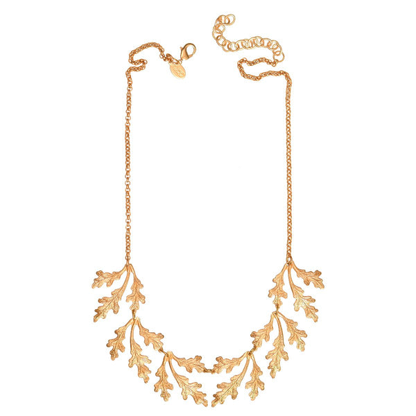 We Dream in Colour jewellery | golden oak necklace