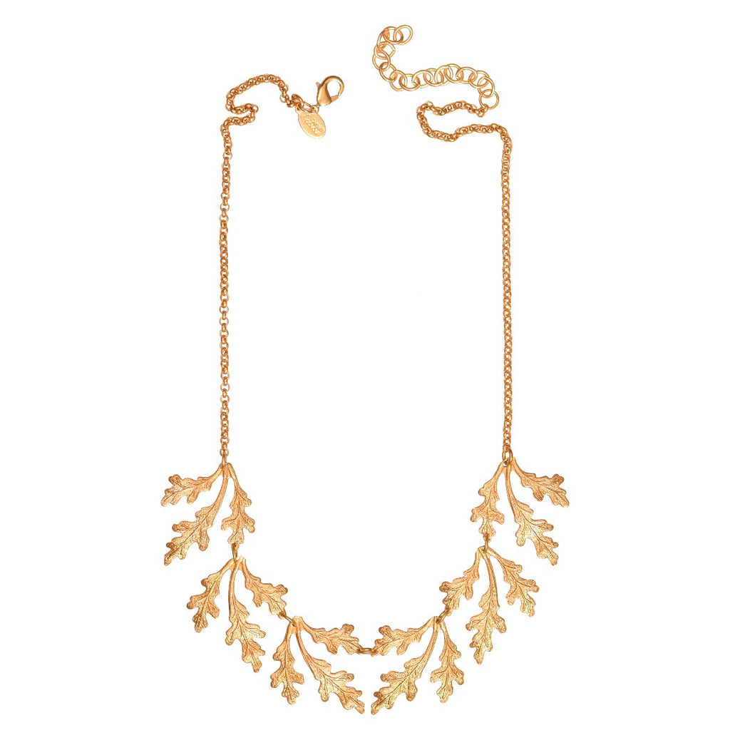 We Dream in Colour jewellery | golden oak necklace