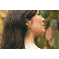 mondocherry - We Dream in Colour jewellery | fairy garden earrings - wear