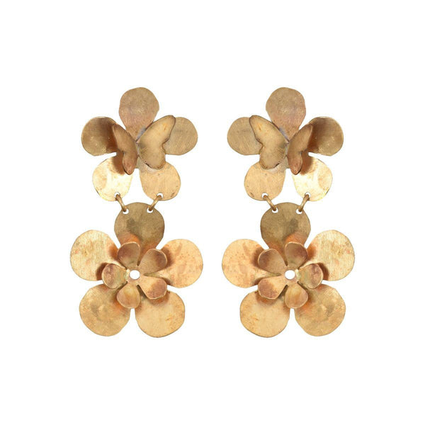 We Dream in Colour jewellery | petite butterfly garden earrings